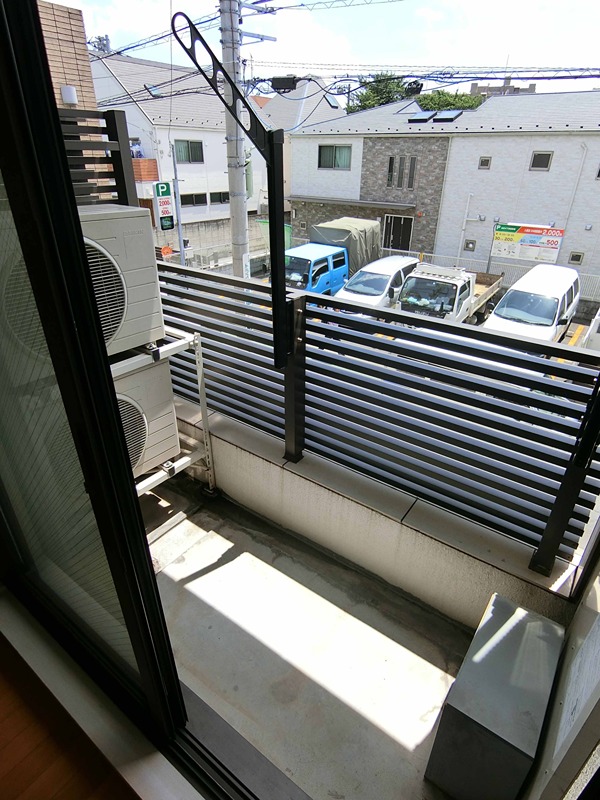 コートサイド山王 ベランダ