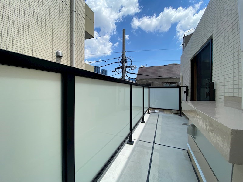 CREST COURT　TOGOSHI ベランダ
