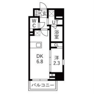 GRAN　PASEO蒲田Ⅲ 301号室 間取り