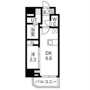 GRAN　PASEO蒲田Ⅲ 602号室 間取り