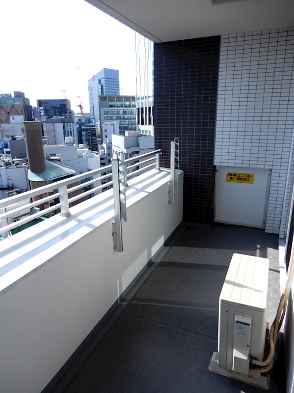 プライア渋谷 ベランダ