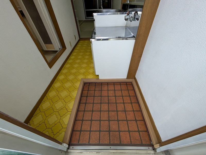 第一千束トキワコーポ 玄関