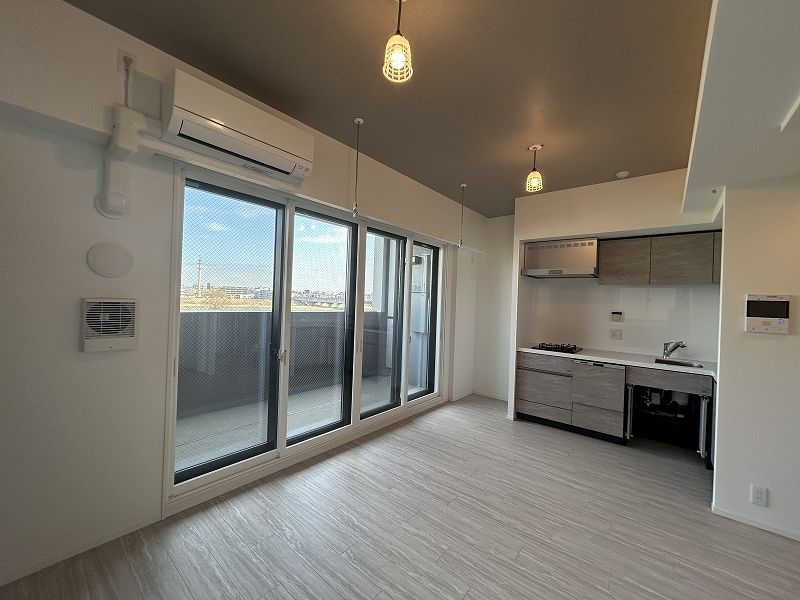 ブランシエスタ新丸子リバーフロント リビング