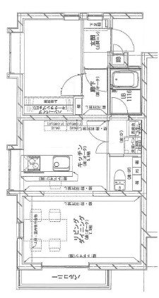 戸越公園アパートメント 301号室 間取り