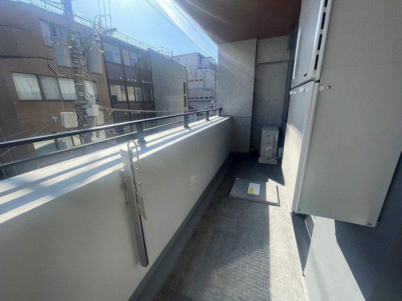 鷹番マンション ベランダ