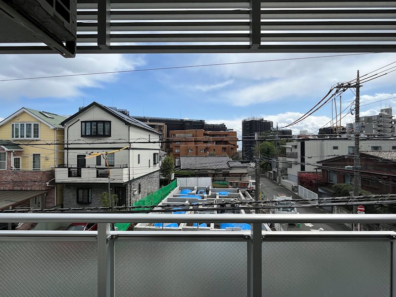 カスタリア尾山台 ベランダ