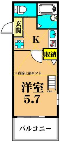 エスぺランサ池上 403号室 間取り