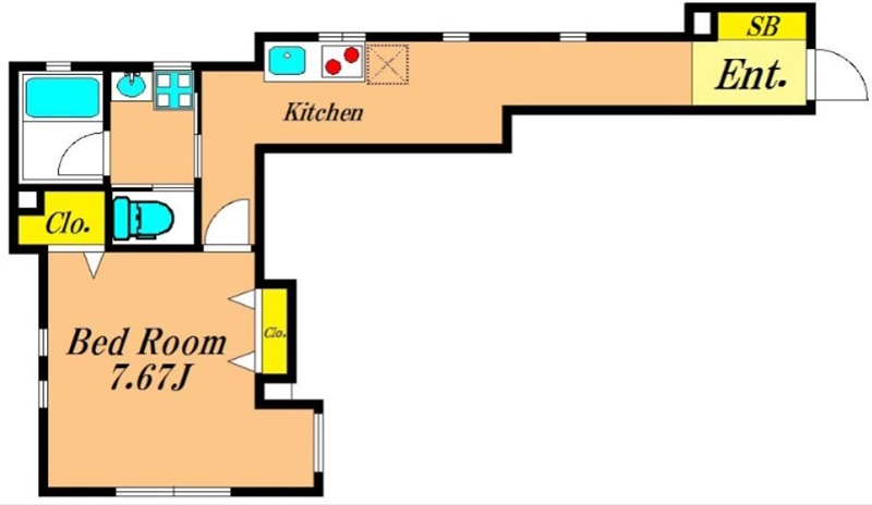 TMハイツ 303号室 間取り