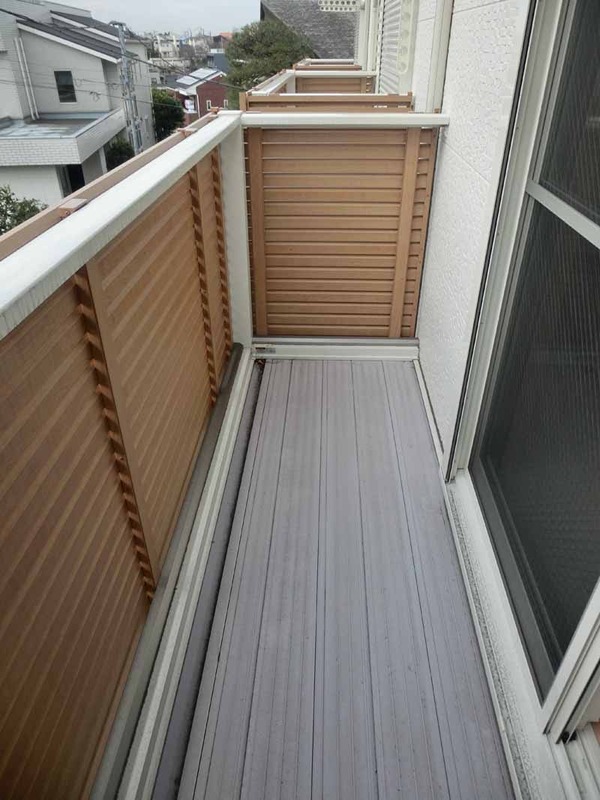 サンハイツ山王 ベランダ