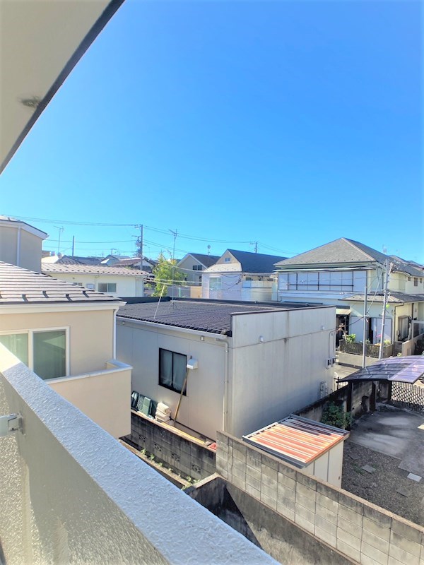 小崎マンション ベランダ