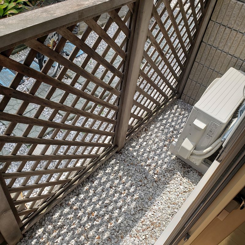 インブルーメンハイン   ベランダ