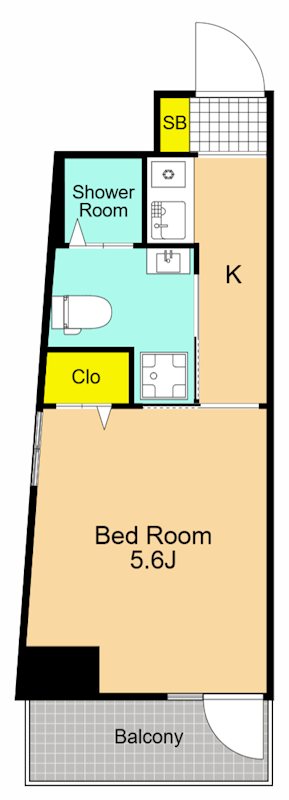 Fuu Oimachi by LATIERRA 607号室 間取り