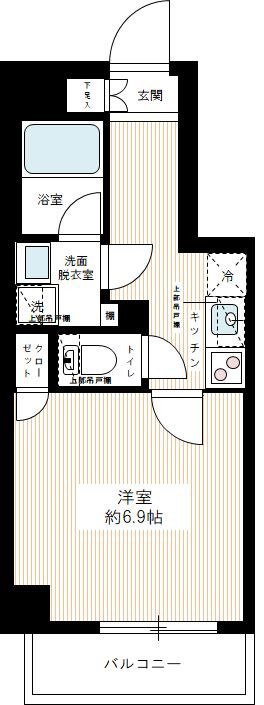 ＭＡＸＩＶ糀谷 0602号室 間取り