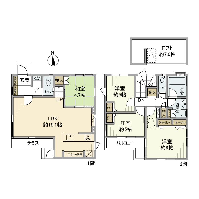 久が原戸建 間取り