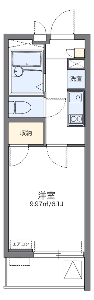 レオネクストみやこ 301号室 間取り