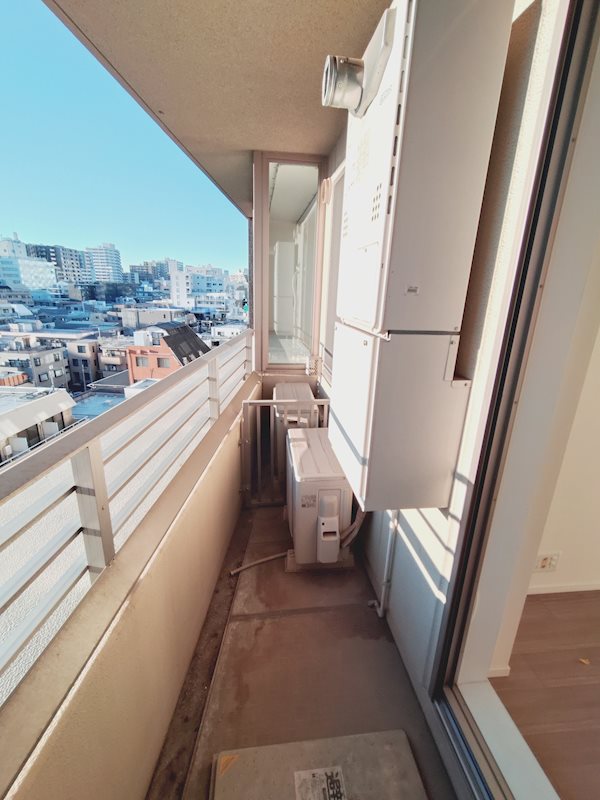 パークホームズ目黒ザレジデンス ベランダ