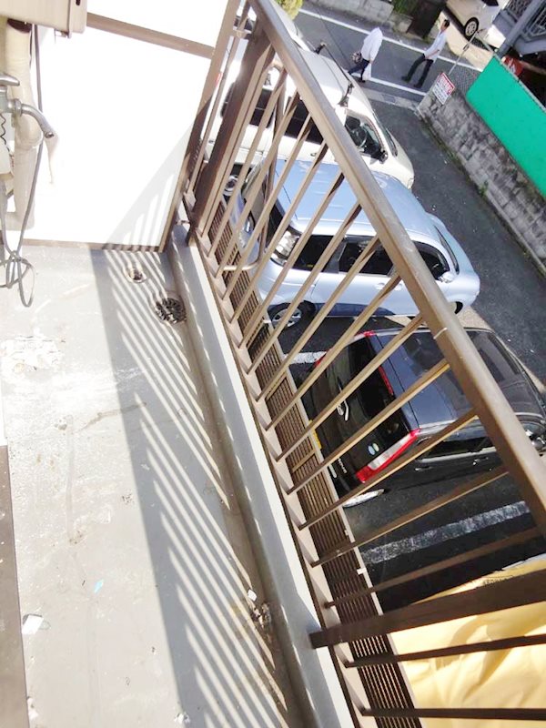 さくらマンション  ベランダ