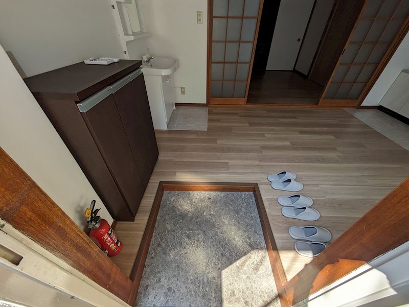 マンション富士 玄関