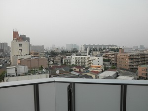 グラントゥルース馬込 ベランダ