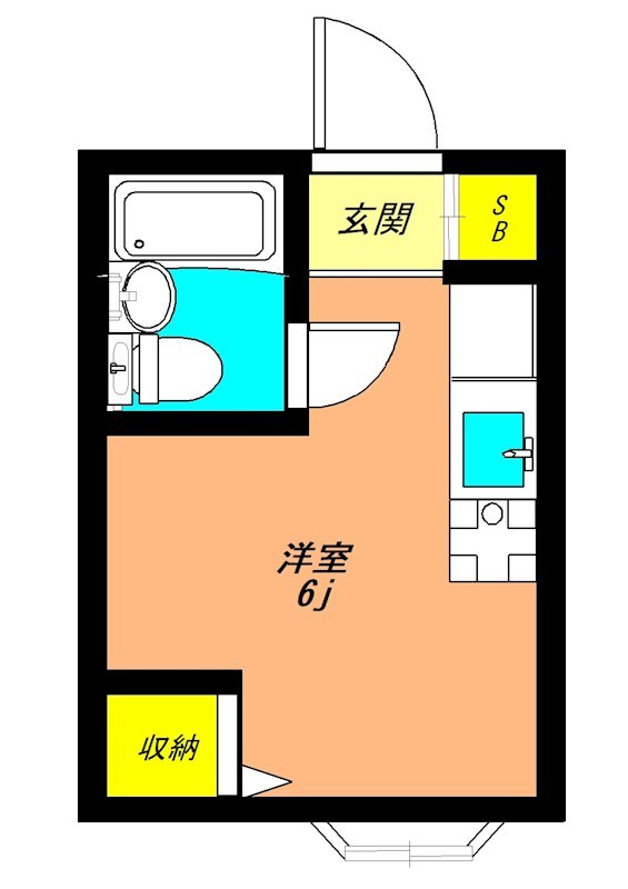 アルス下馬II 304号室 間取り