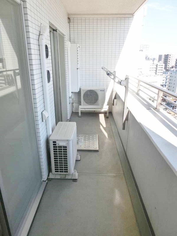 カスタリア大森 ベランダ