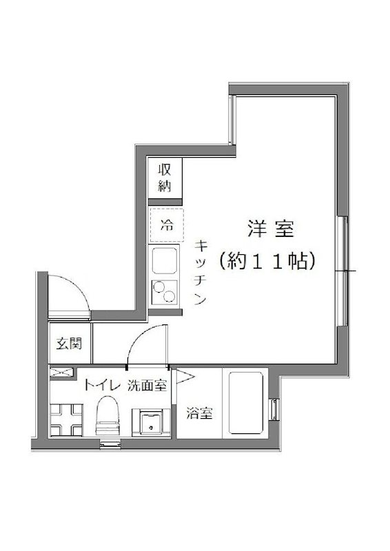 ザ コンラスト大井町 102号室 間取り