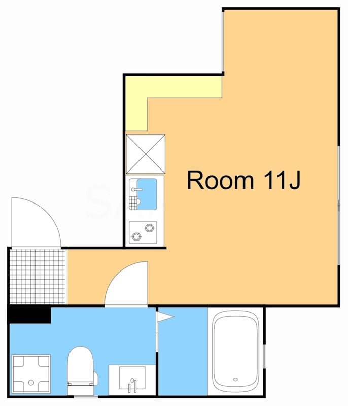 ザ コンラスト大井町 102号室 間取り