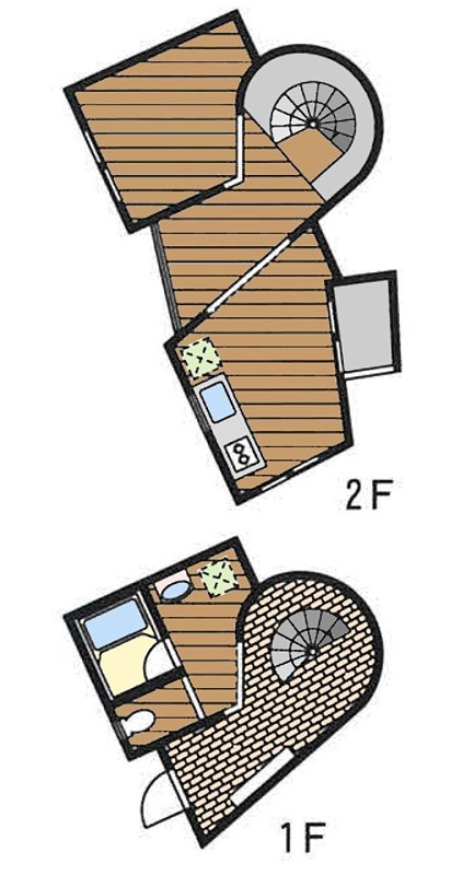 アリウェイ戸越 101号室 間取り