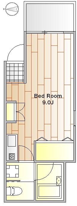 mar 102号室 間取り