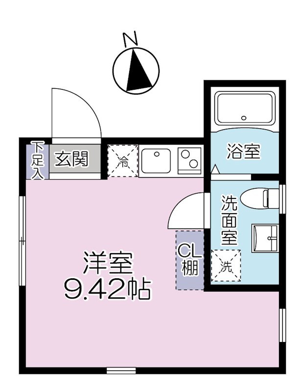 Casa Blanche 武蔵小山 間取り図