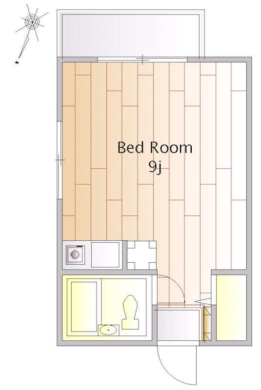 ガーデンハイツ秀 204号室 間取り