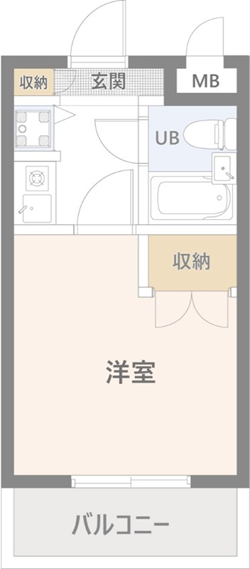 ジョイフル田園調布 207号室 間取り