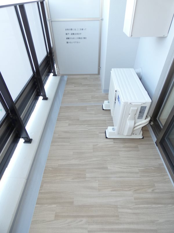 フレンシア蒲田 ベランダ