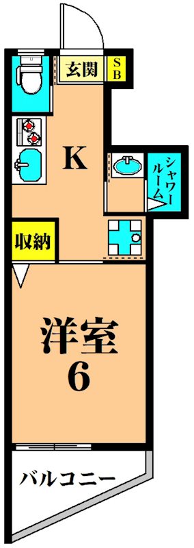 メイゾンヒロ 103号室 間取り