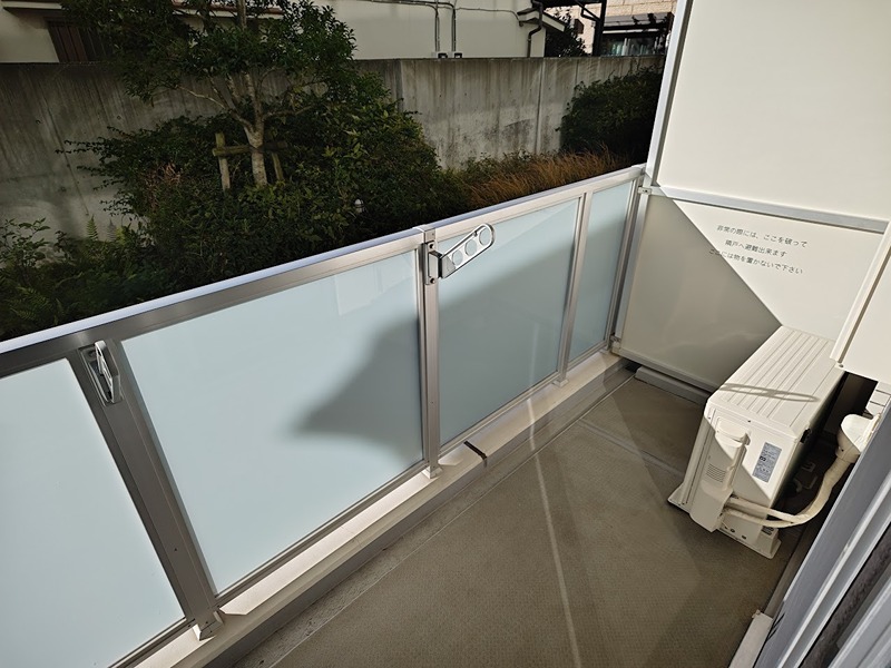 エスティメゾン戸越 ベランダ