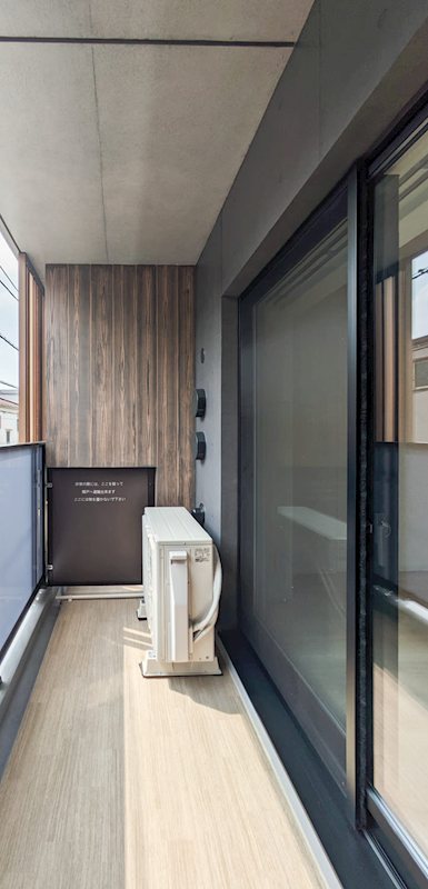 ZOOM下丸子 ベランダ