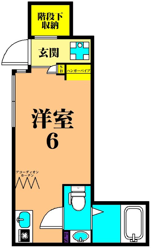 ブランシール大崎 1002号室 間取り