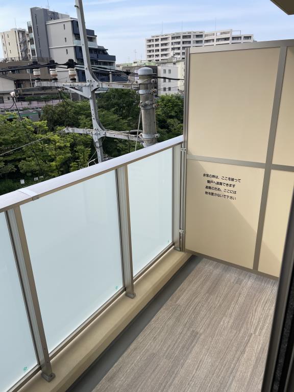 水神櫻郷レジデンス ベランダ