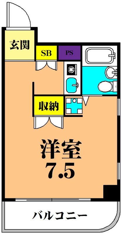 グランベーネ 間取り図