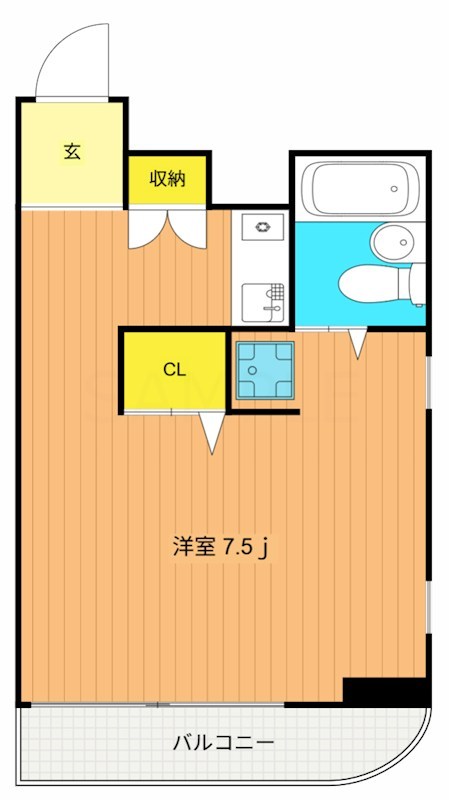 グランベーネ 間取り図