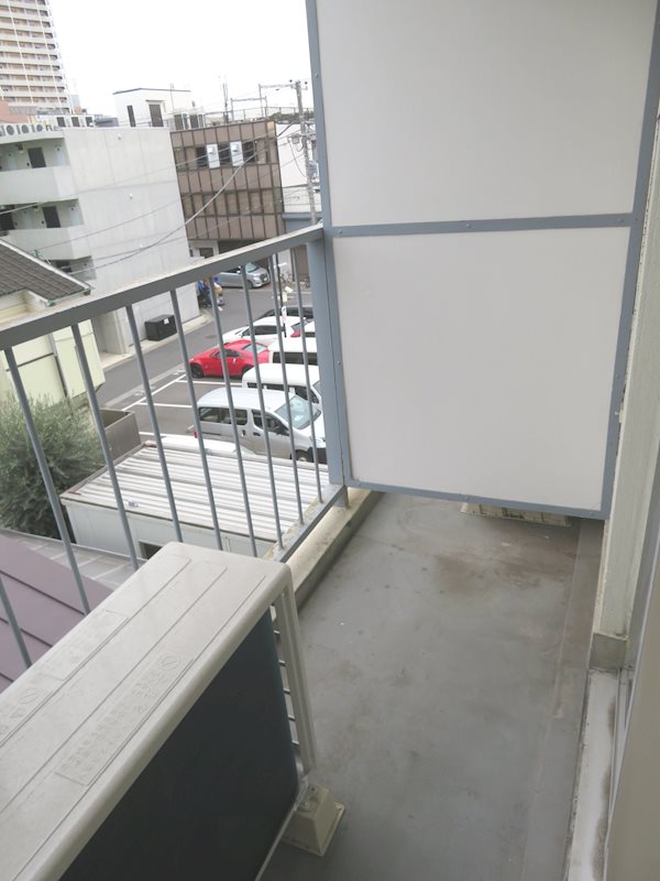 二葉ハイツ ベランダ