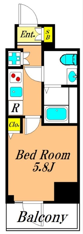 プライマル品川大森海岸 間取り図