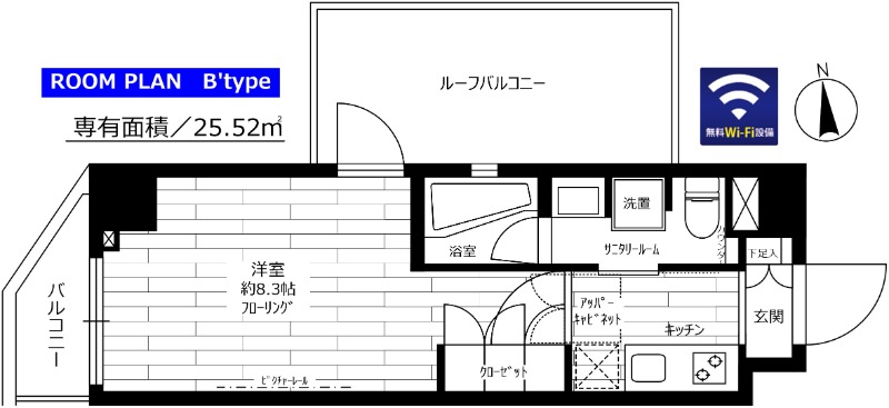ステージファースト大森アジールコート 501号室 間取り