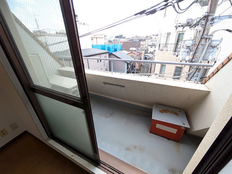 ヴィラ林 ベランダ