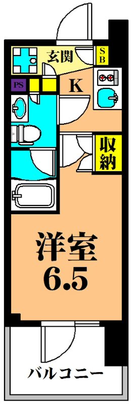 パークキューブ大井町レジデンス 間取り図