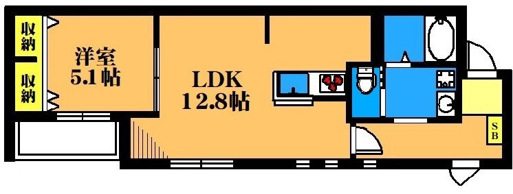 エリタージュ品川 302号室 間取り