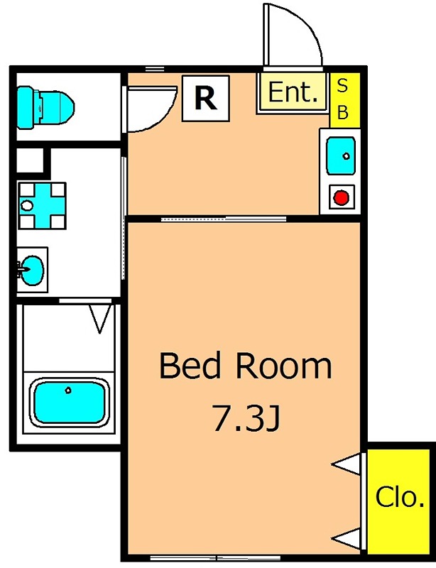 プログレス 103号室 間取り