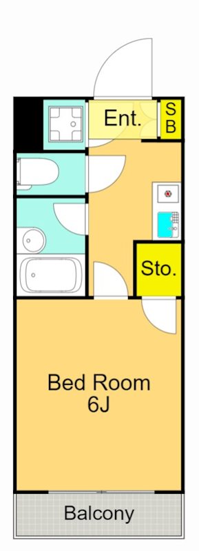 アルトゥーラ山王 303号室 間取り