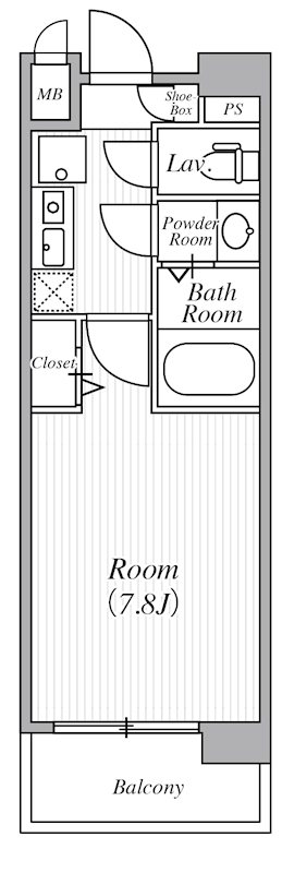 グランドフォーレヤマモト 103号室 間取り