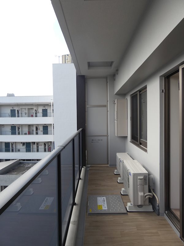 フレンシア蒲田 ベランダ